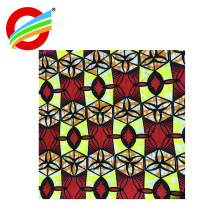 Couleurs vives cire d&#39;impression tissu africain java pour chaussures